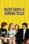 Water Drops on Burning Rocks